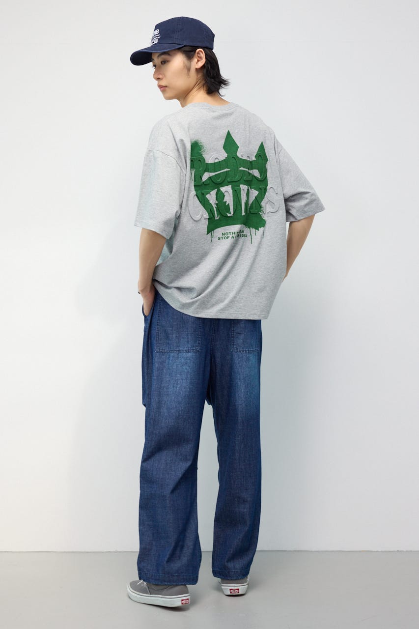 Flyシャンブレーパンツ BLU M