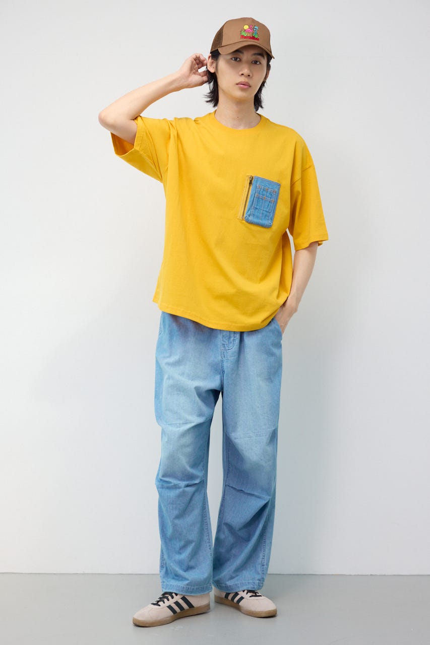 Flyシャンブレーパンツ L/BLU L