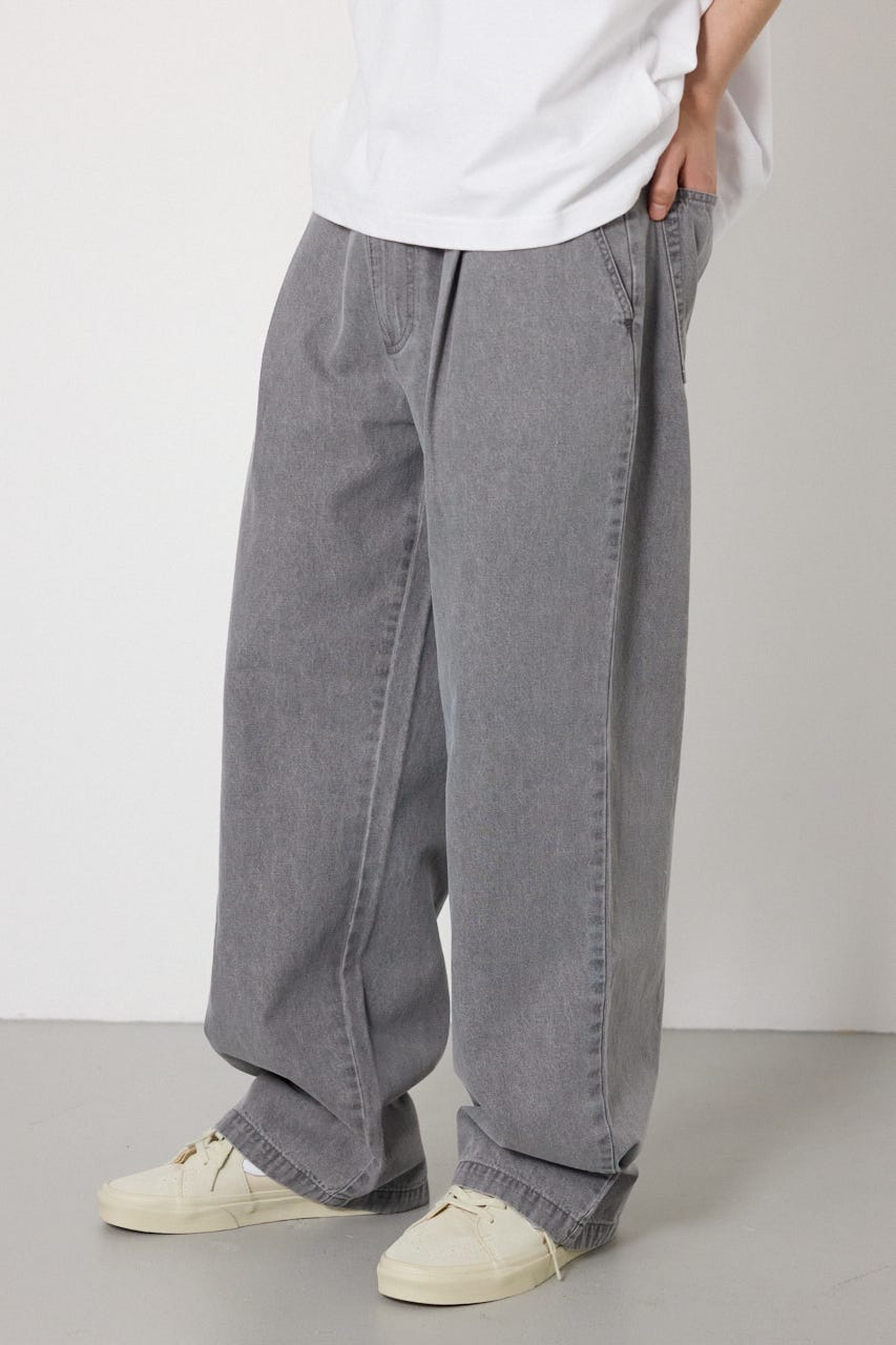 Coolist Denim ワイドパンツ GRY M