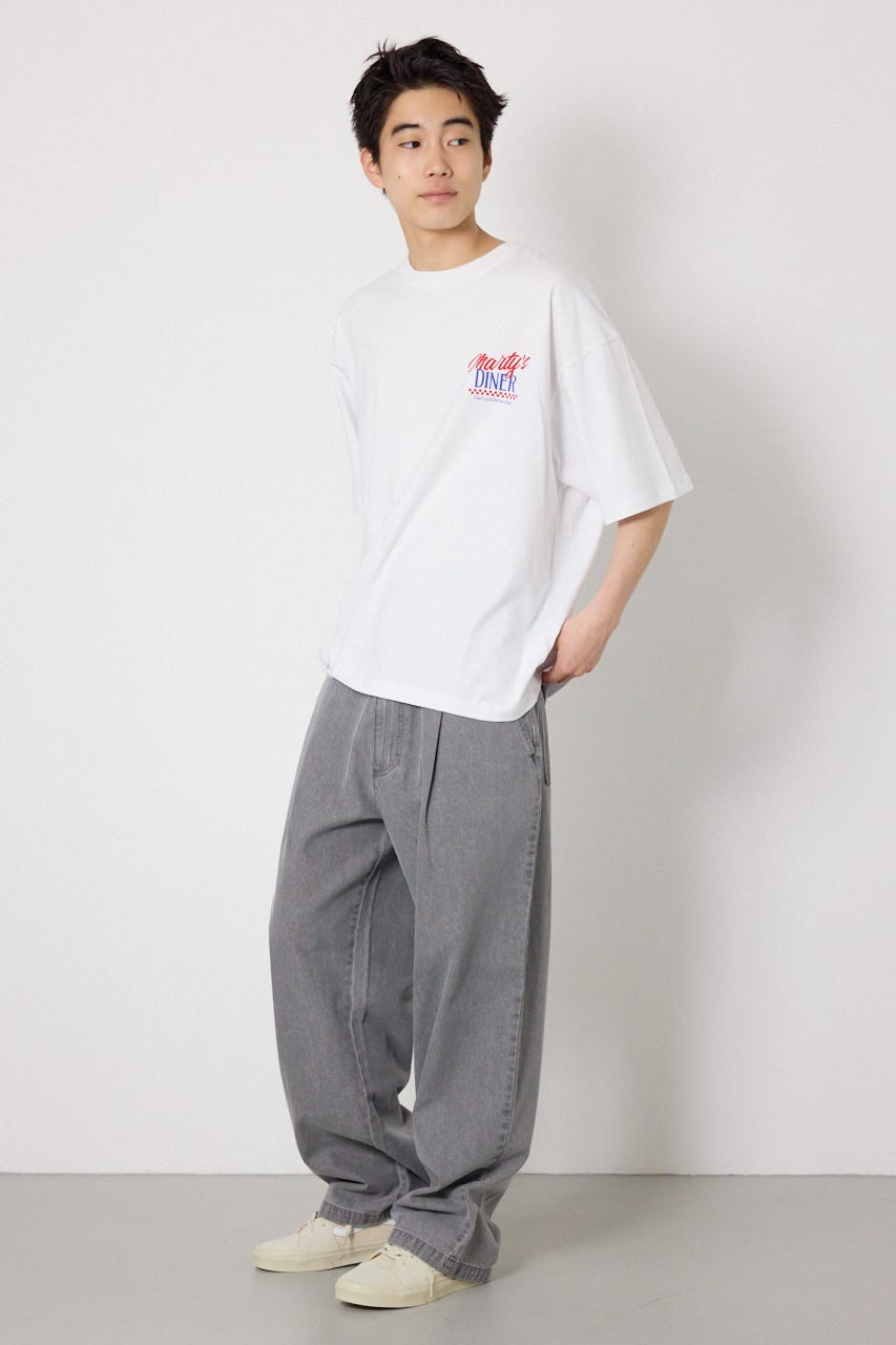 Coolist Denim ワイドパンツ GRY M