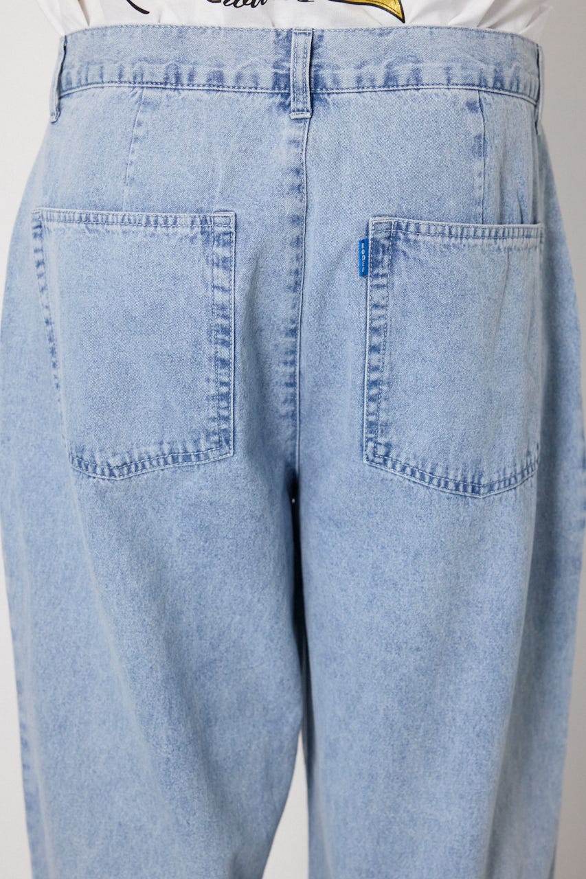 Coolist Denim ワイドパンツ L/BLU M