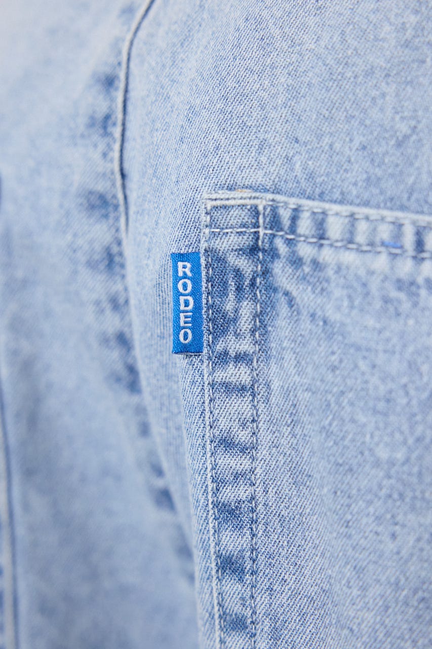 Coolist Denim ワイドパンツ L/BLU M