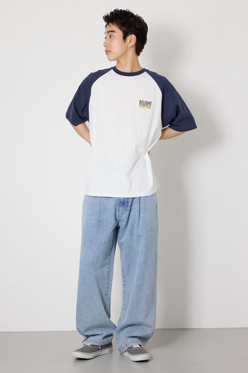 Coolist Denim ワイドパンツ L/BLU M