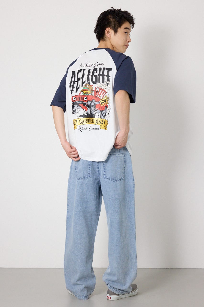 Coolist Denim ワイドパンツ L/BLU M