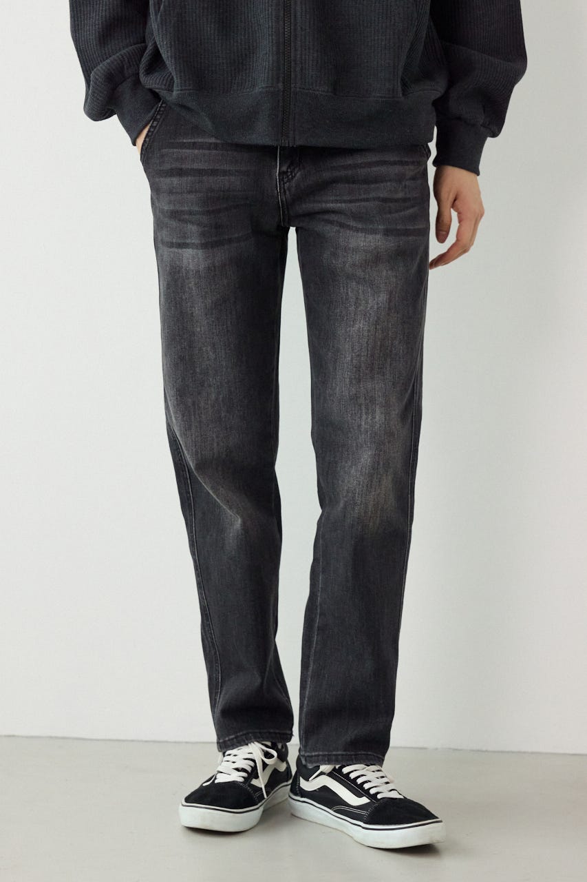 PLIABLE スリムパンツ BLK L