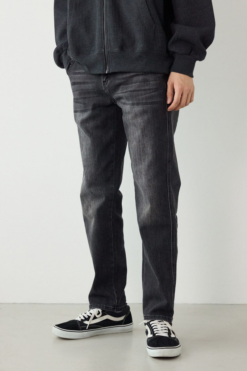 PLIABLE スリムパンツ BLK L