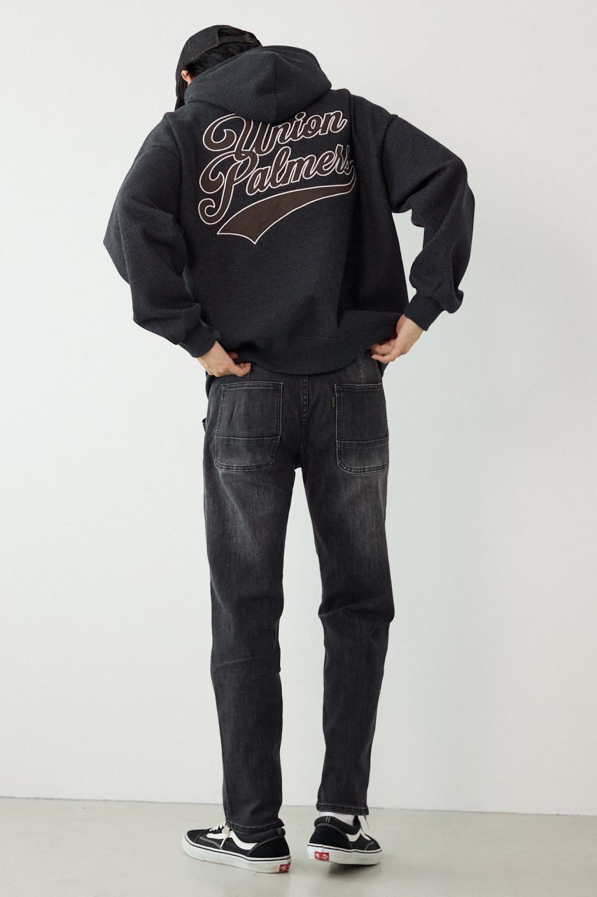 PLIABLE スリムパンツ BLK L