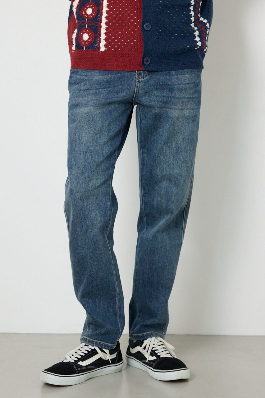 PLIABLE スリムパンツ D/BLU L