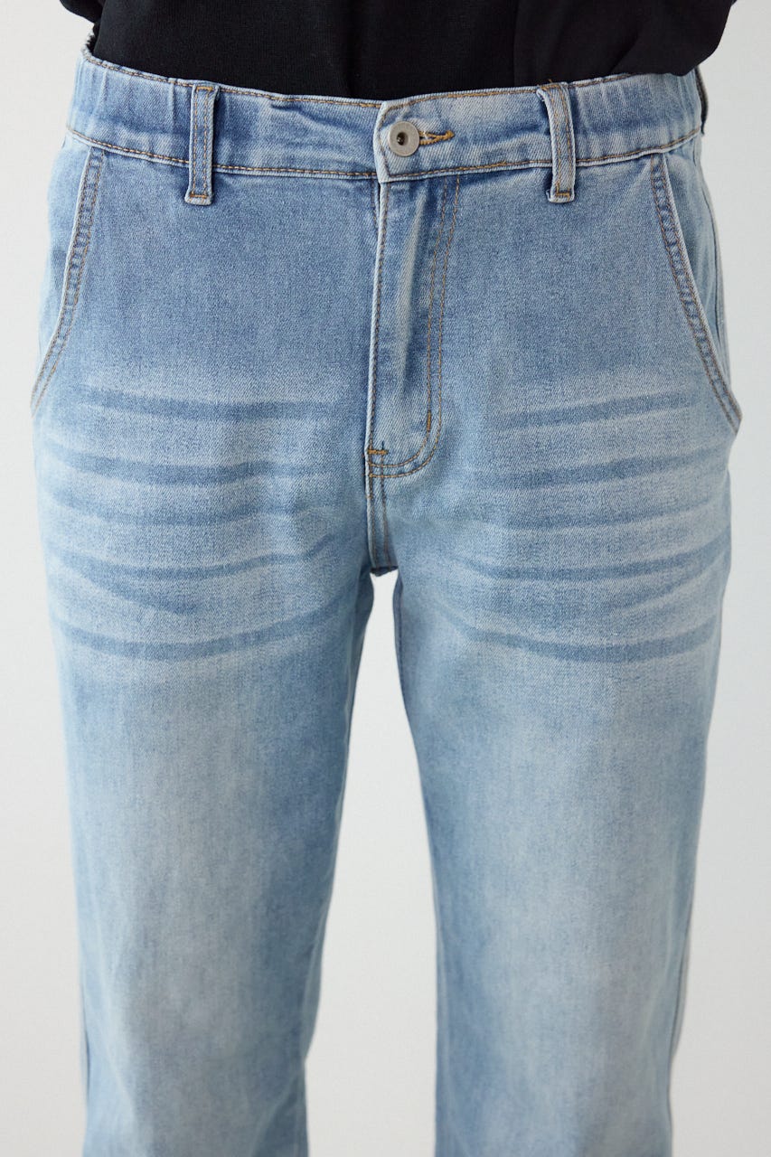 PLIABLE スリムパンツ L/BLU S