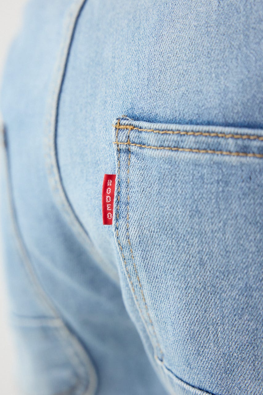 PLIABLE スリムパンツ L/BLU S