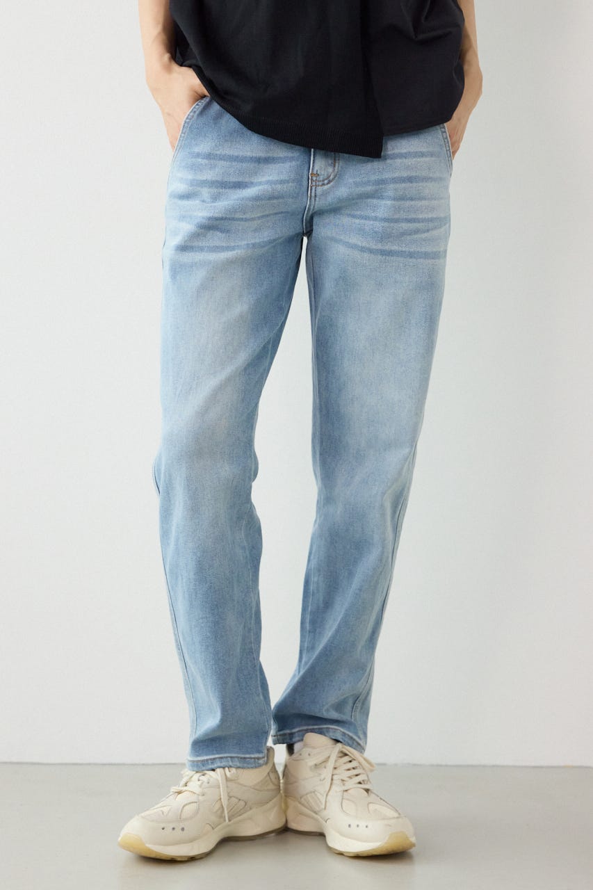 PLIABLE スリムパンツ L/BLU S