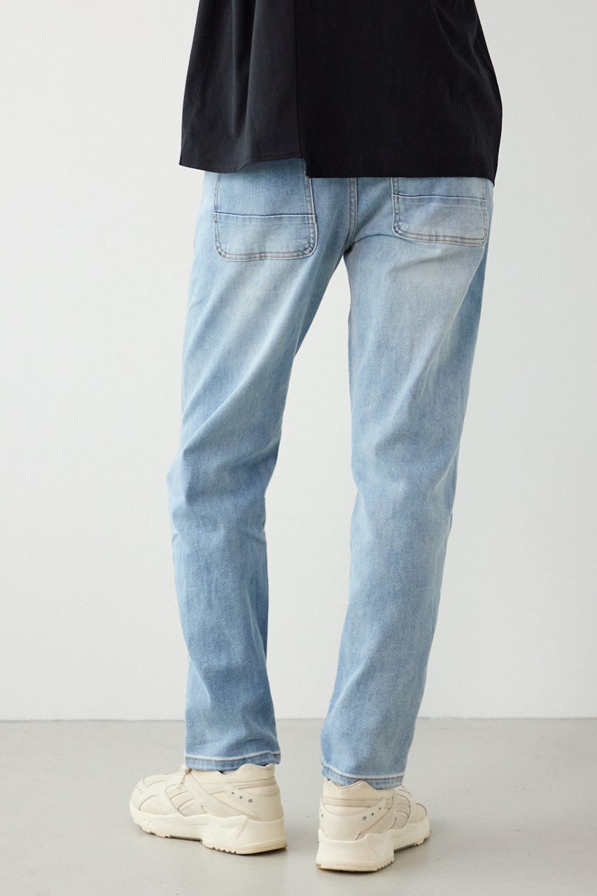 PLIABLE スリムパンツ L/BLU S