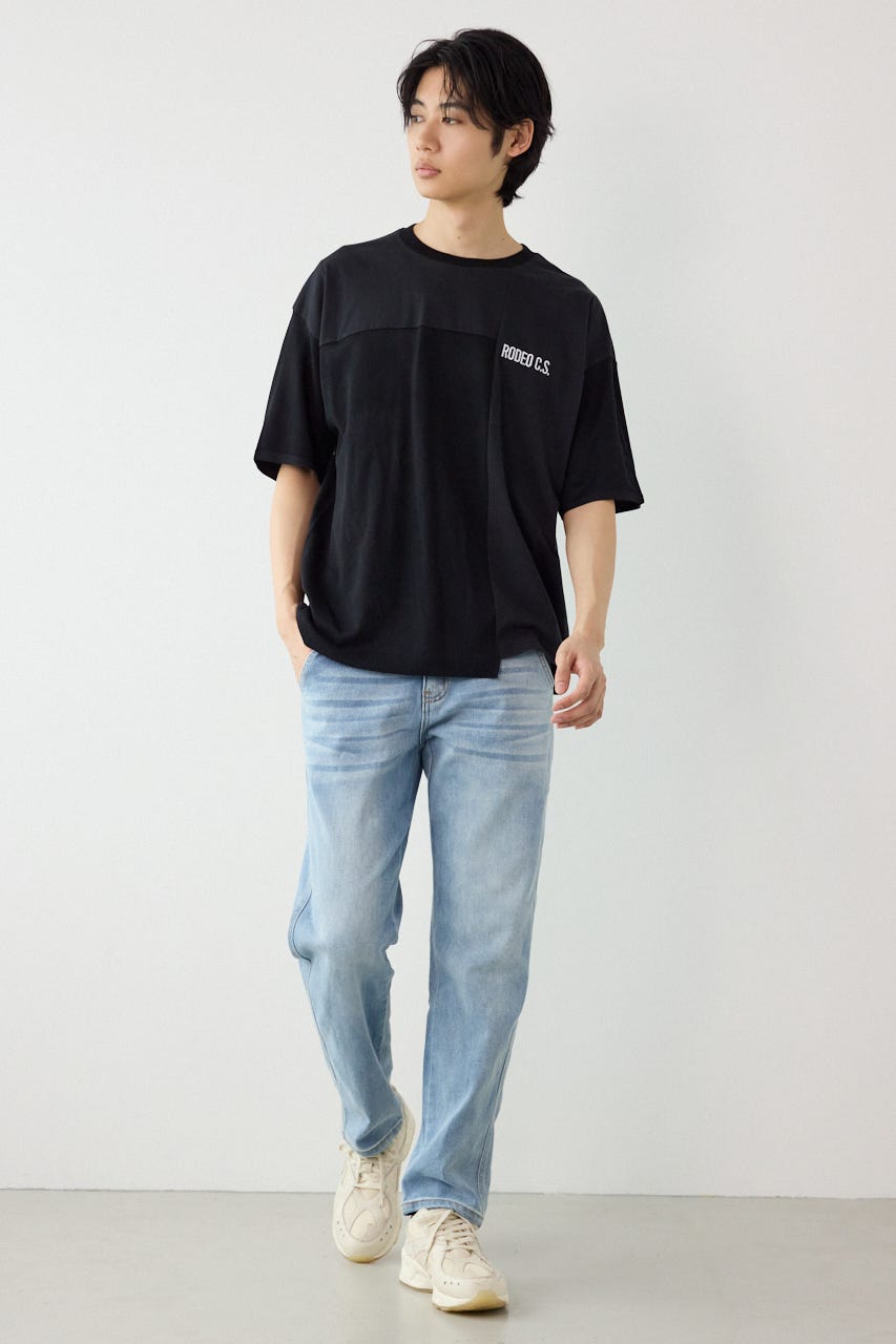 PLIABLE スリムパンツ L/BLU S