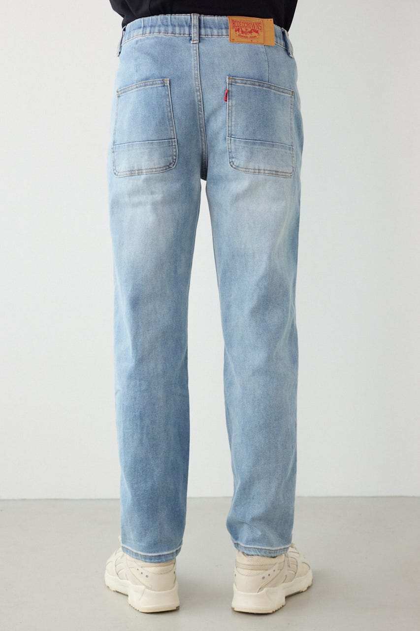 PLIABLE スリムパンツ L/BLU S