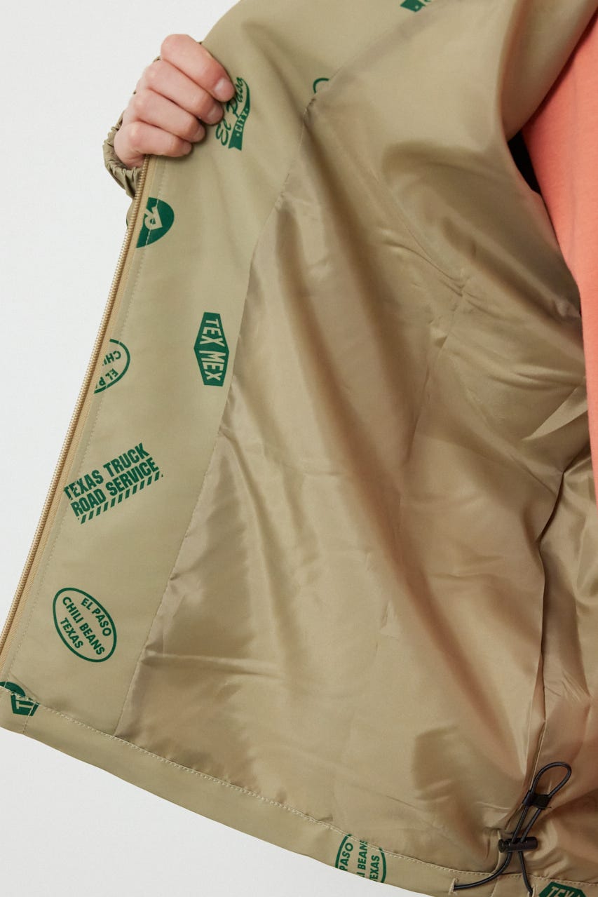 スタンプマウンテンパーカー BEG M