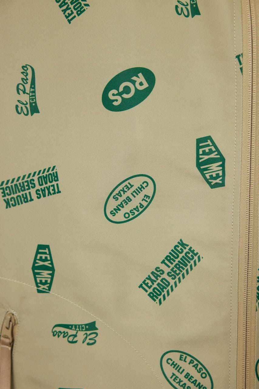 スタンプマウンテンパーカー BEG M