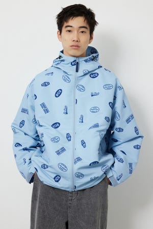 スタンプマウンテンパーカー