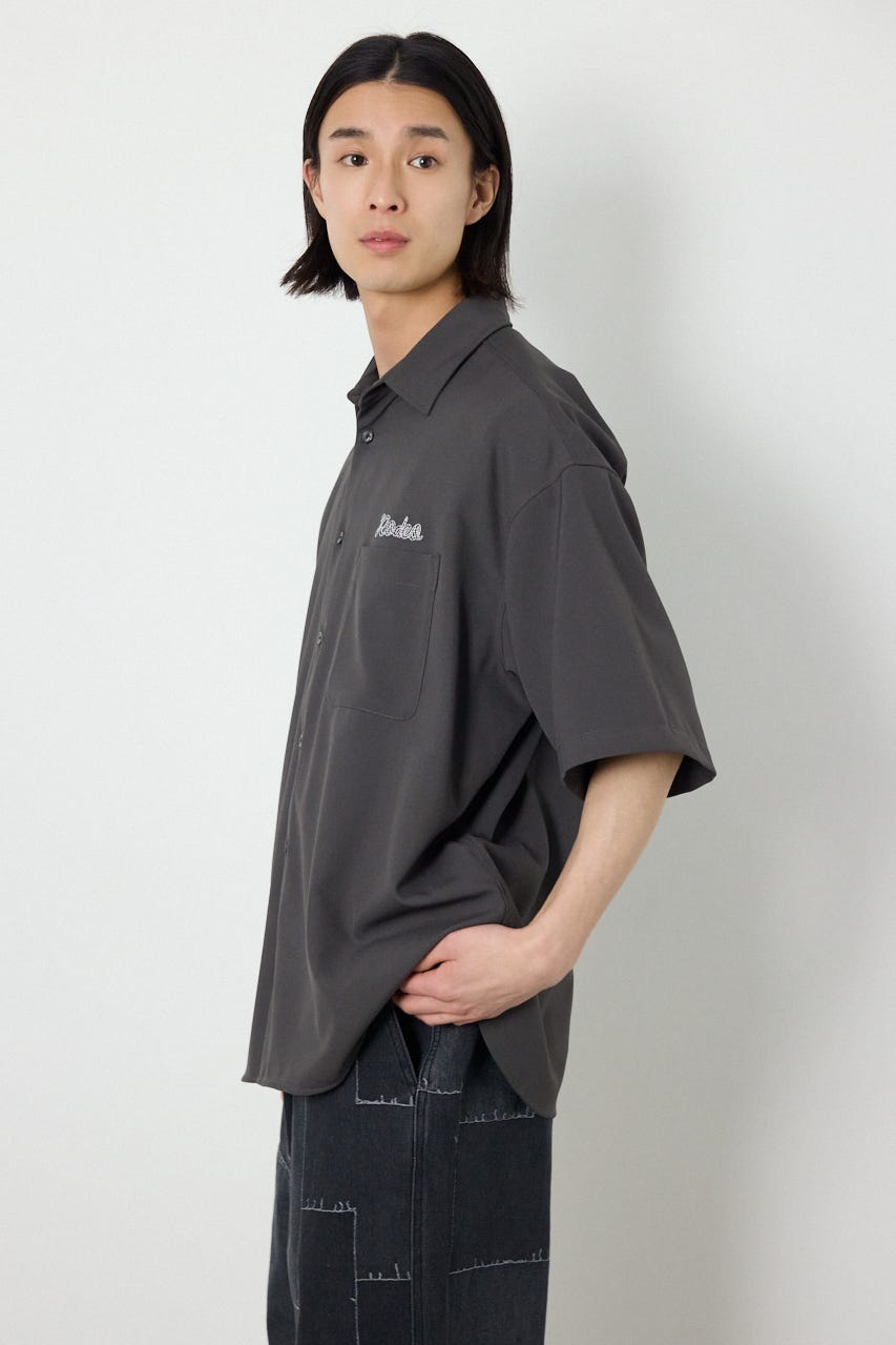COOL MAX パナマデイジーシャツ C.GRY L