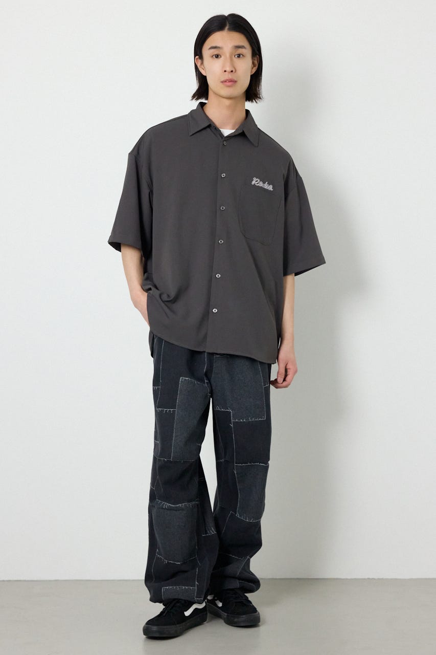 COOL MAX パナマデイジーシャツ C.GRY L