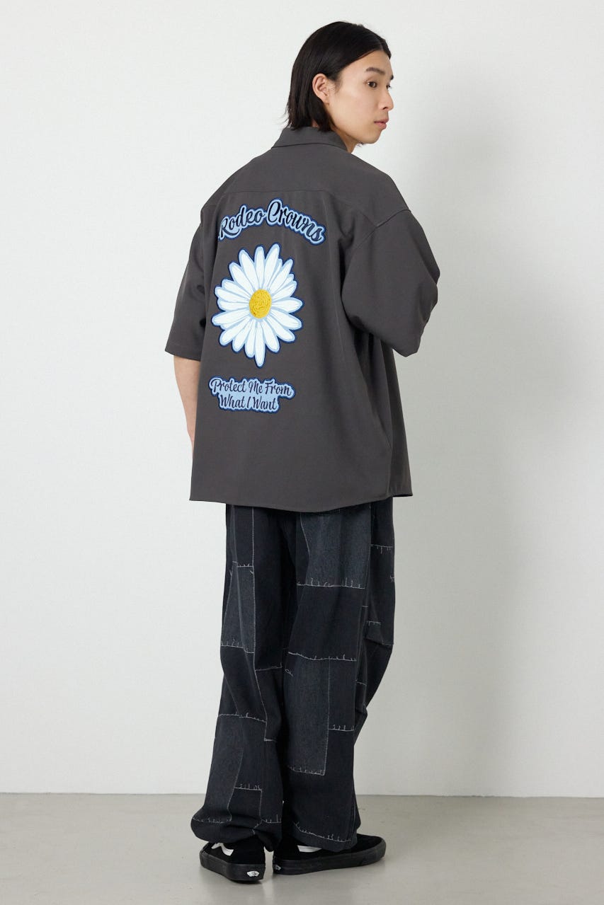 COOL MAX パナマデイジーシャツ C.GRY L