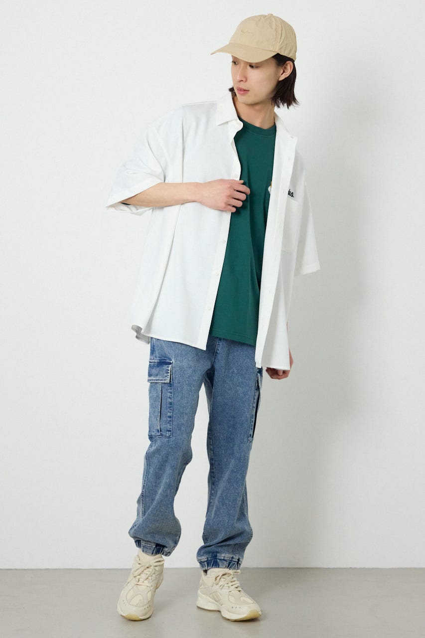 COOL MAX パナマデイジーシャツ WHT L
