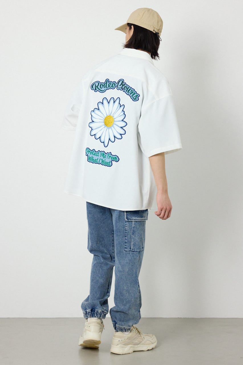 COOL MAX パナマデイジーシャツ WHT L