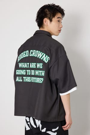 バックテキストシャツ