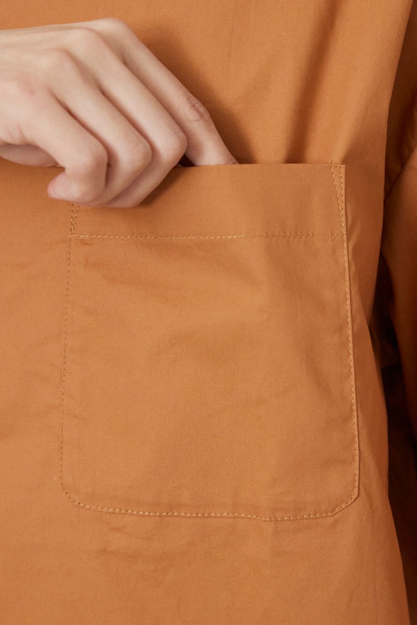 Crown Hem シャツ D/ORG L