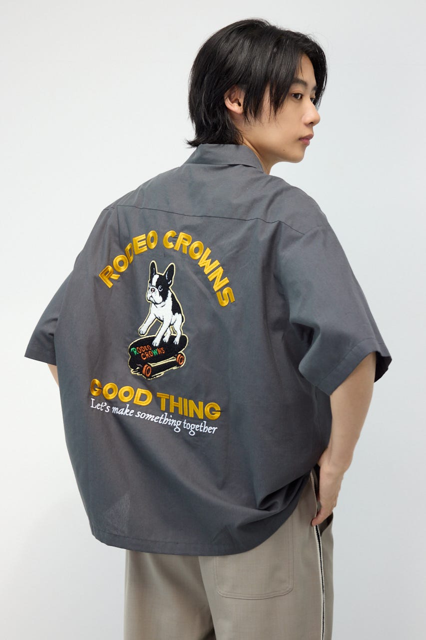 COOLMAX（R）ファブリック製・Frenchieシャツ C.GRY M