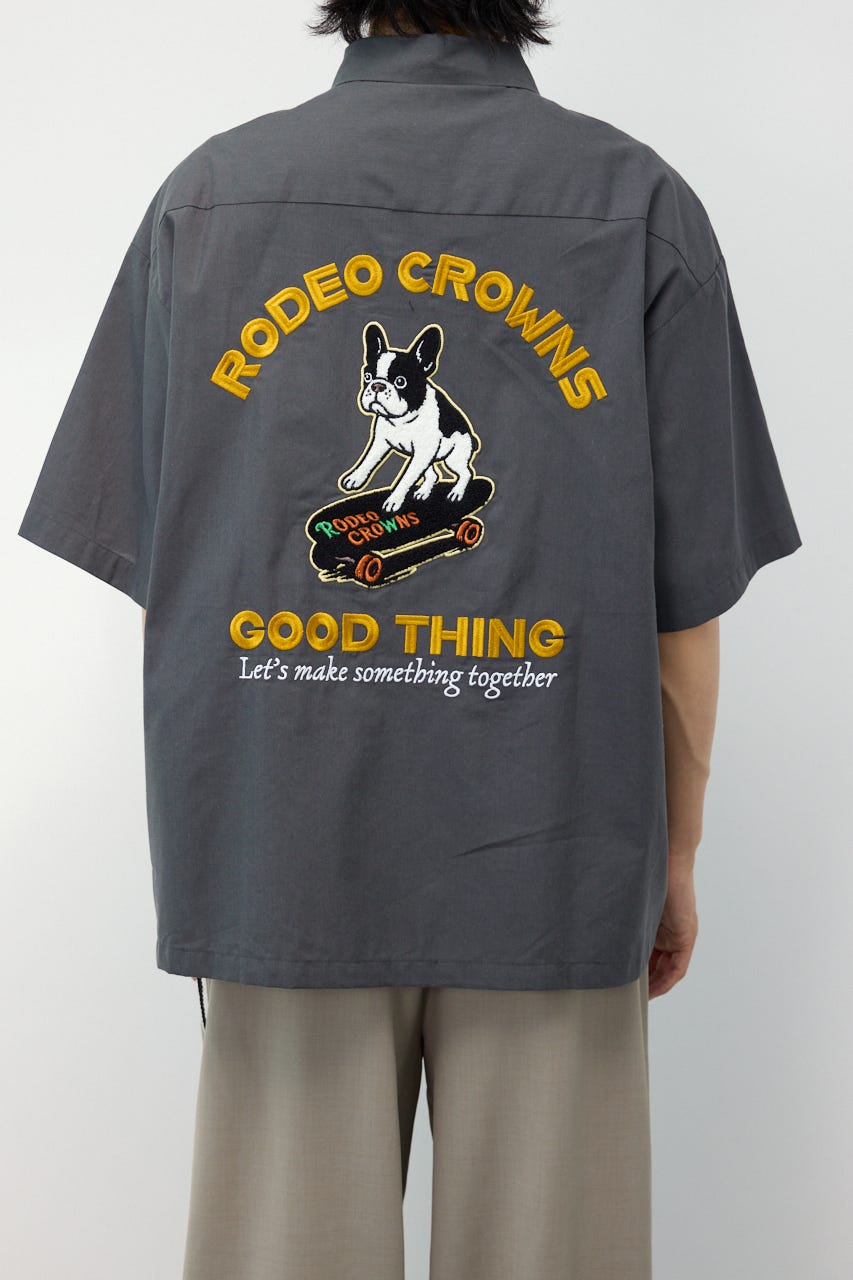 COOLMAX（R）ファブリック製・Frenchieシャツ C.GRY M