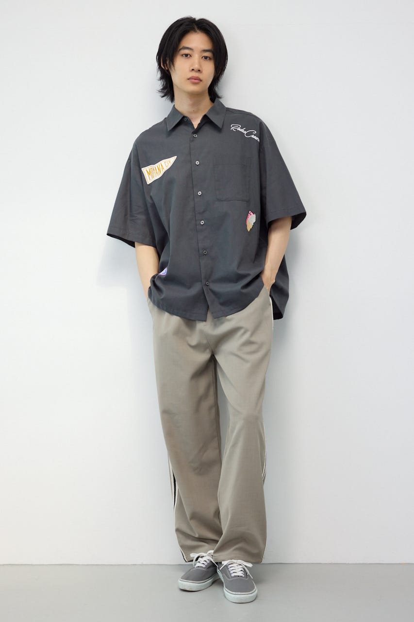 COOLMAX（R）ファブリック製・Frenchieシャツ C.GRY M