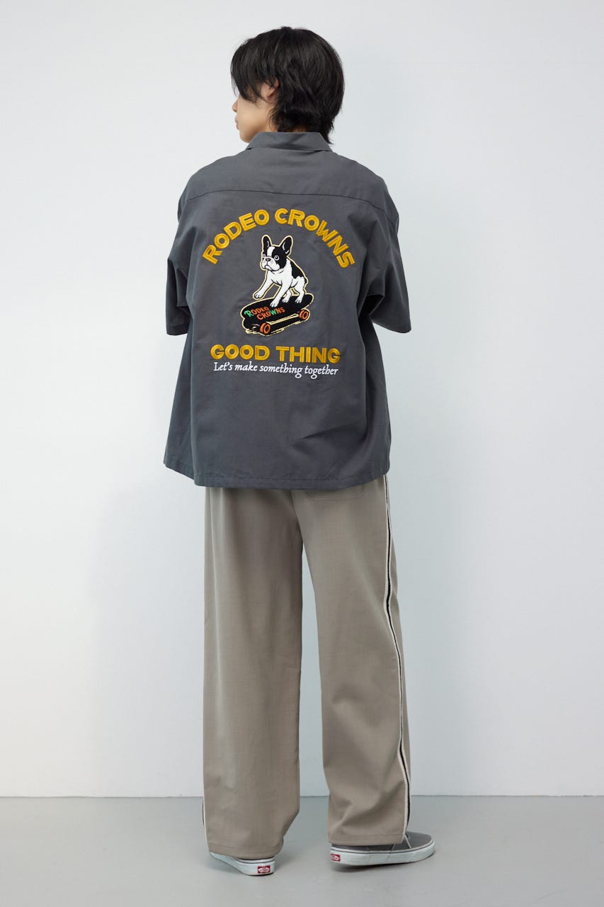 COOLMAX（R）ファブリック製・Frenchieシャツ C.GRY M