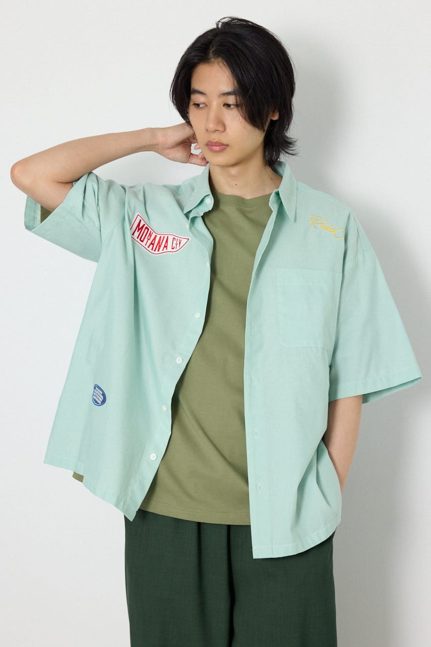 COOLMAX（R）ファブリック製・Frenchieシャツ MINT M