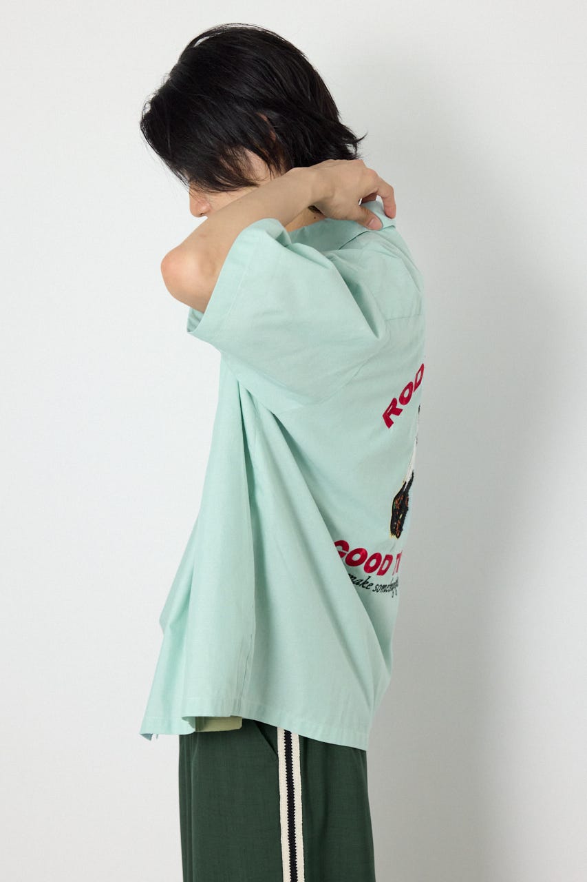 COOLMAX（R）ファブリック製・Frenchieシャツ MINT M