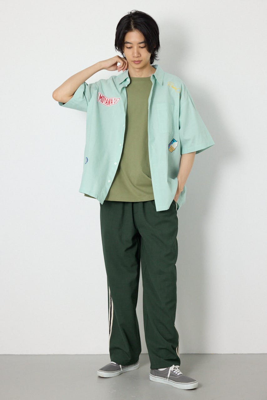 COOLMAX（R）ファブリック製・Frenchieシャツ MINT M
