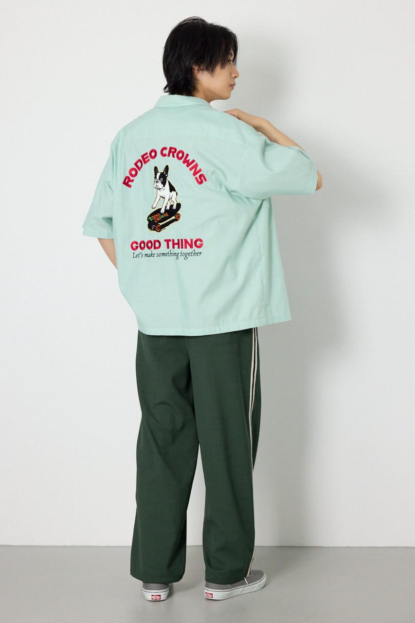 COOLMAX（R）ファブリック製・Frenchieシャツ MINT M