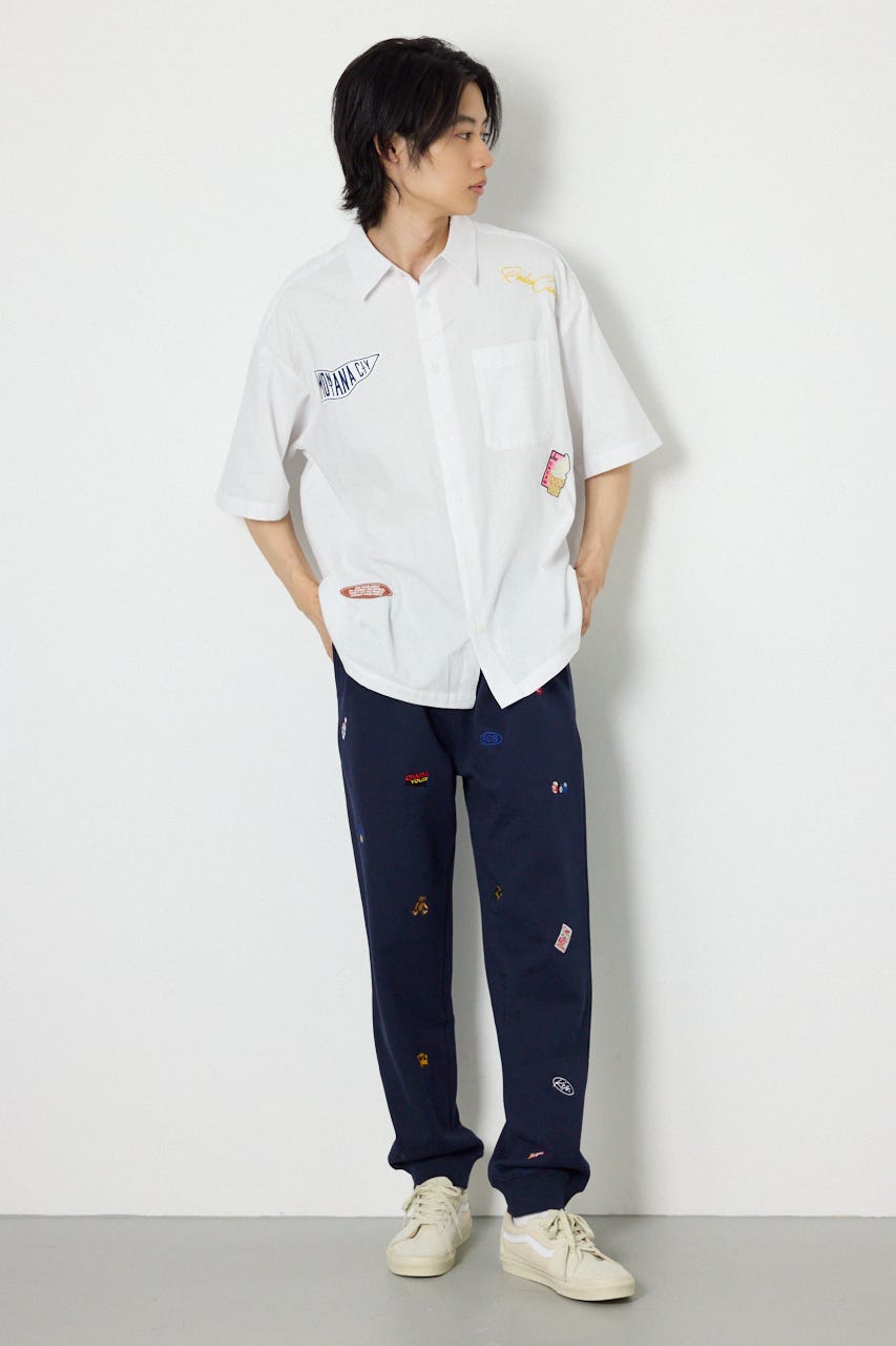 COOLMAX（R）ファブリック製・Frenchieシャツ O/WHT M