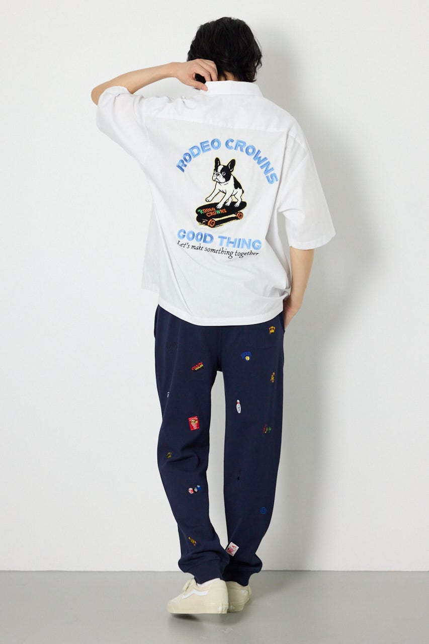 COOLMAX（R）ファブリック製・Frenchieシャツ O/WHT M