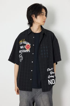 イレギュラーシアーチェックシャツ