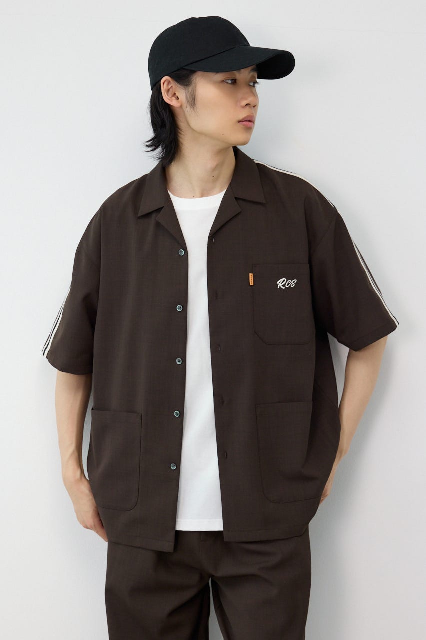 DRYNE Tech トラックシャツ D/BRN M