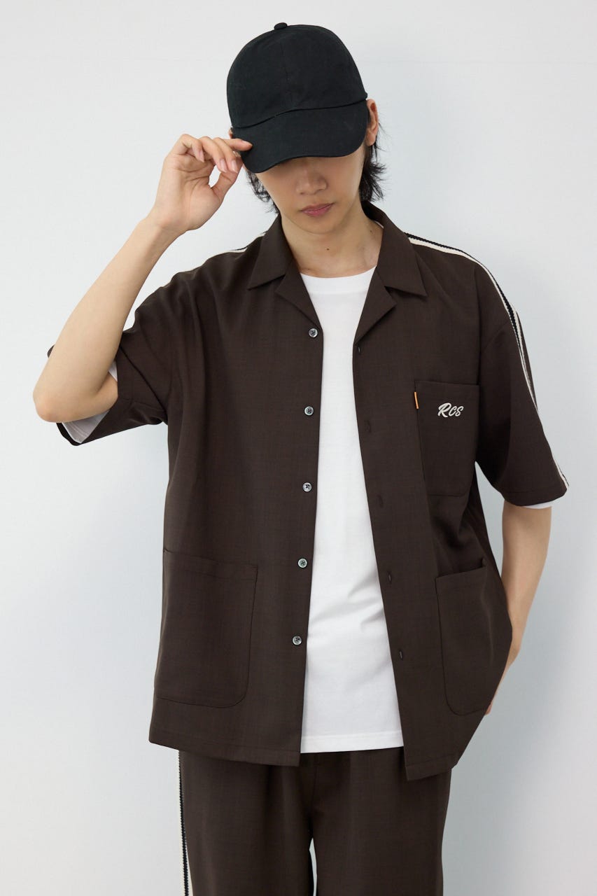 DRYNE Tech トラックシャツ D/BRN M