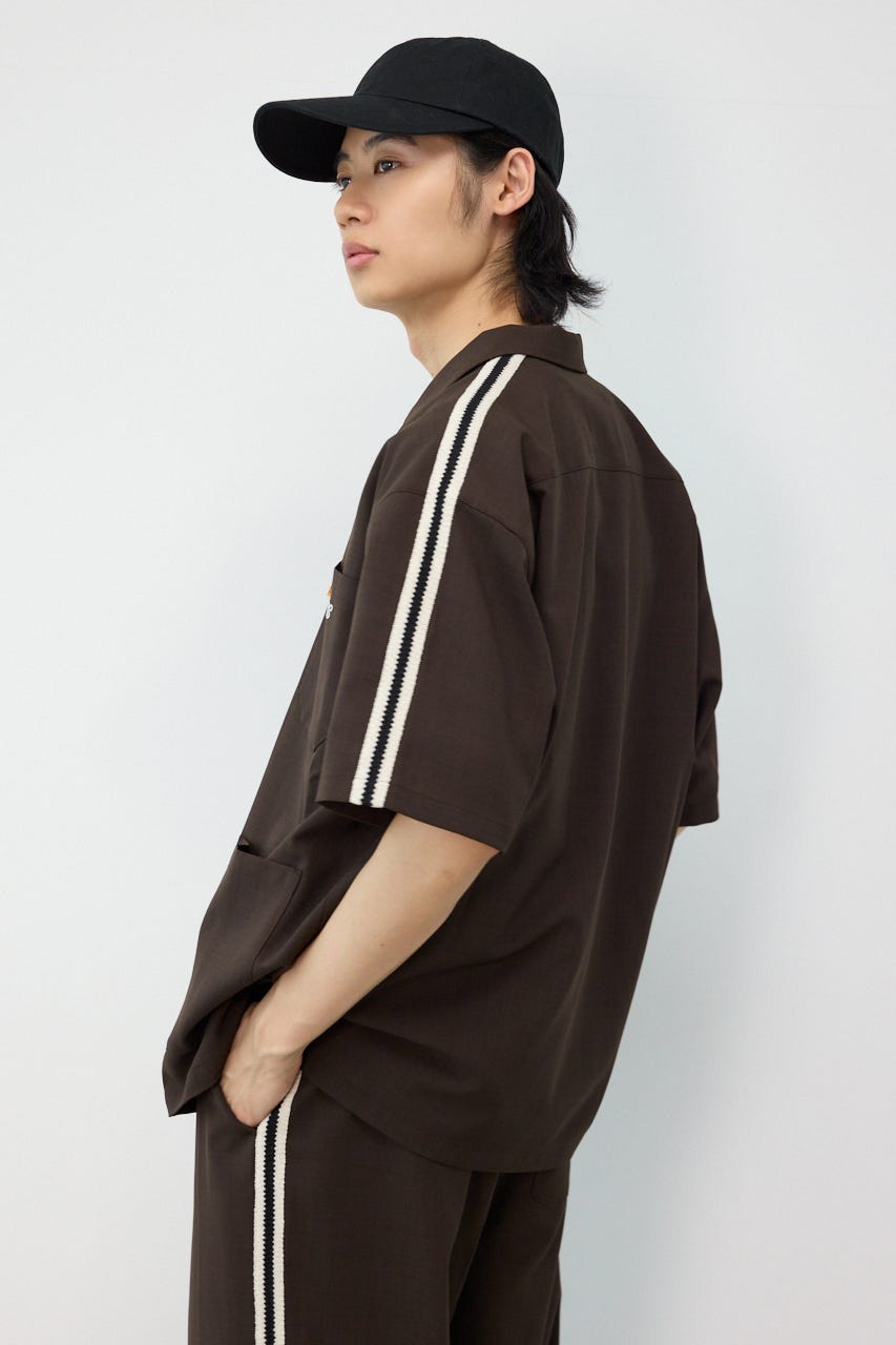 DRYNE Tech トラックシャツ D/BRN M