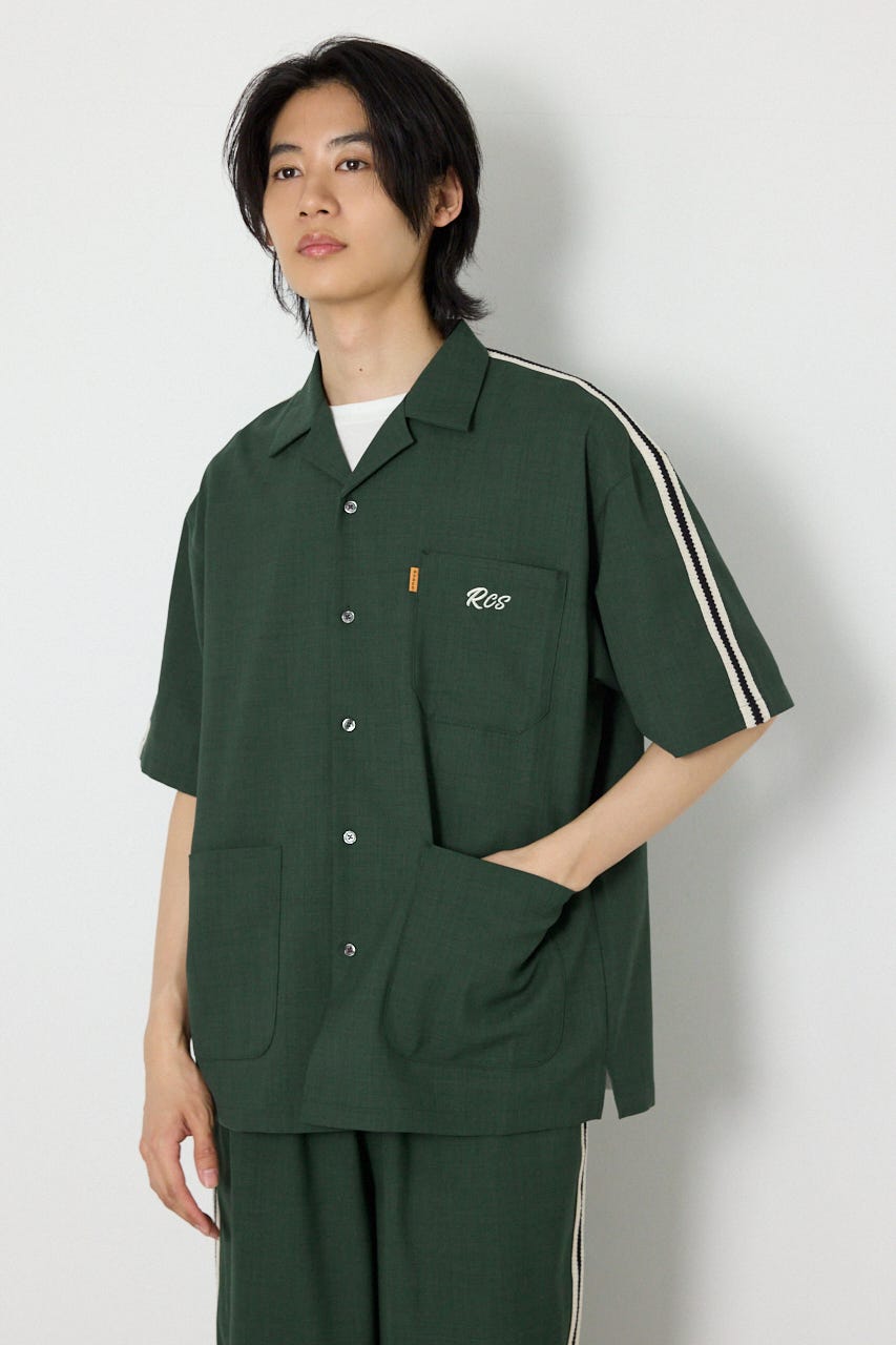 DRYNE Tech トラックシャツ D/GRN M