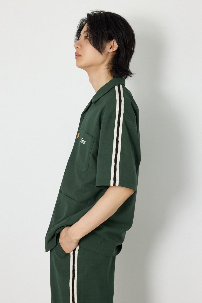 DRYNE Tech トラックシャツ D/GRN M