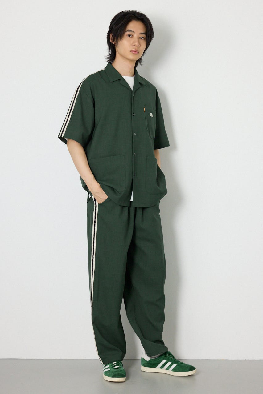 DRYNE Tech トラックシャツ D/GRN M