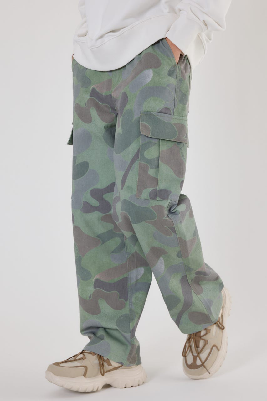 カモフラカーゴパンツ 柄KHA L