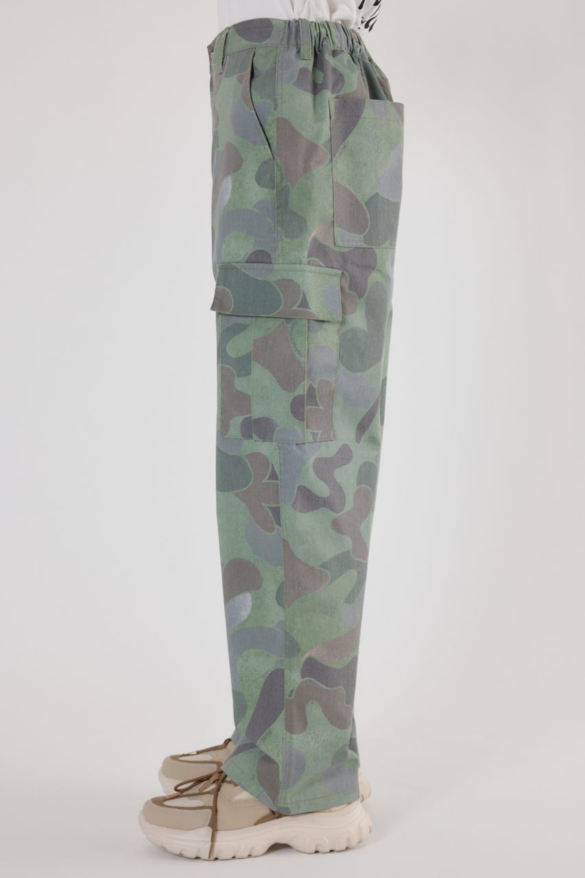 カモフラカーゴパンツ 柄KHA L