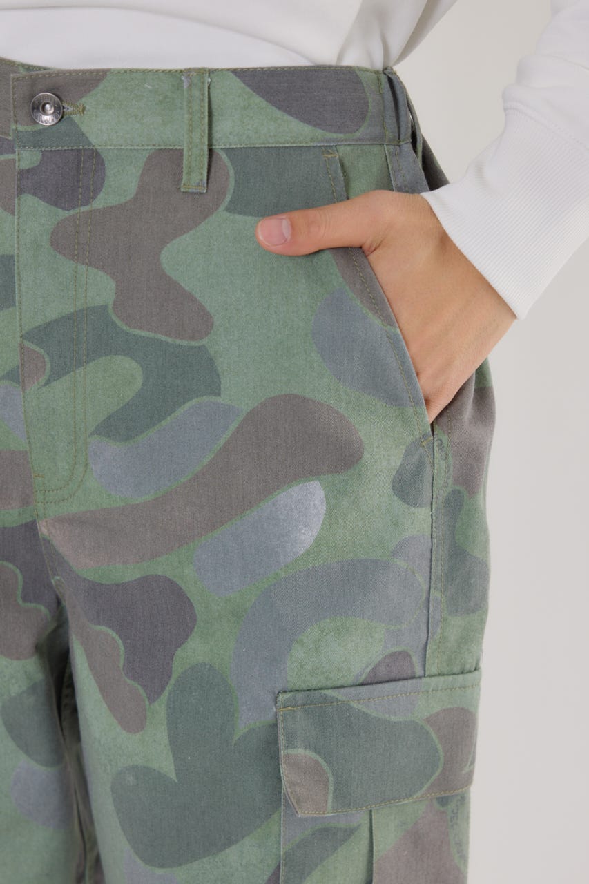 カモフラカーゴパンツ 柄KHA L