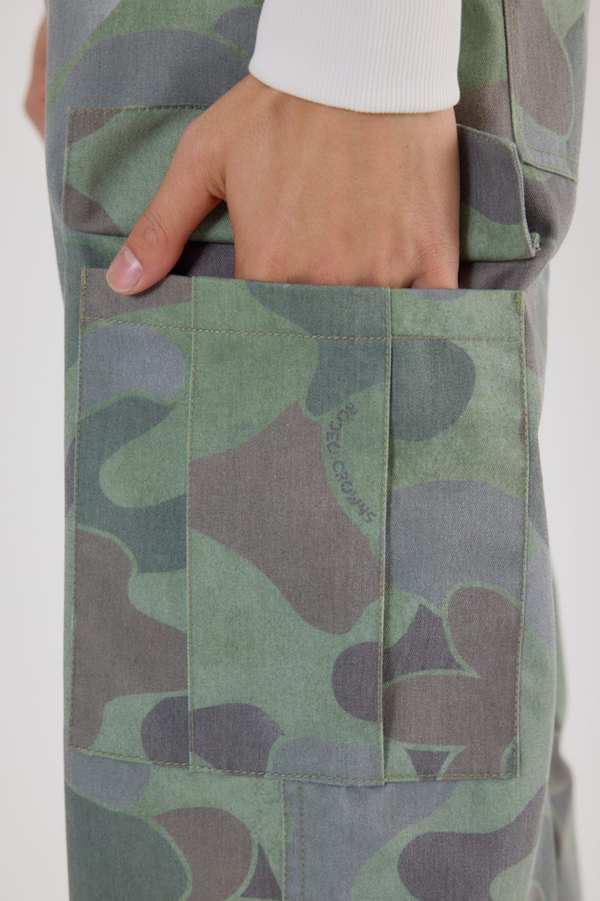 カモフラカーゴパンツ 柄KHA L