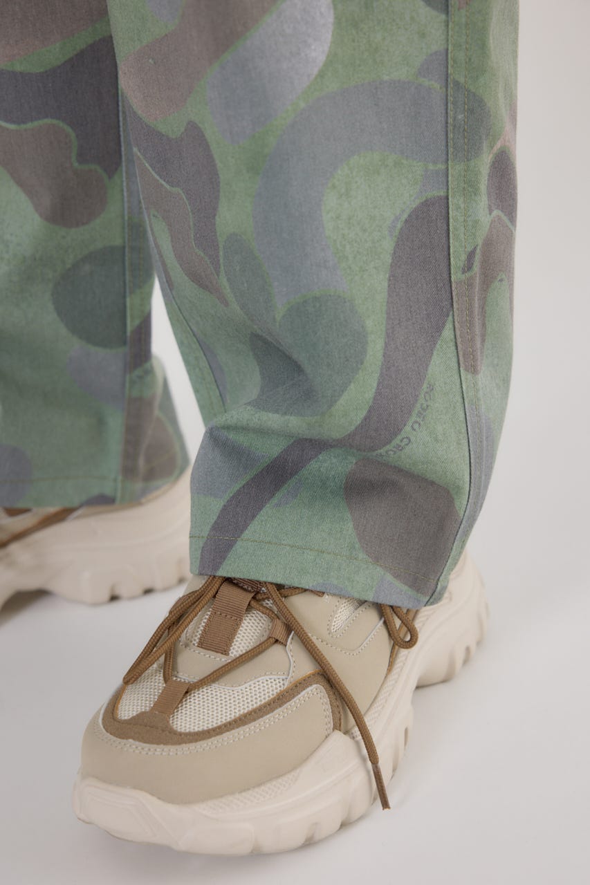 カモフラカーゴパンツ 柄KHA L